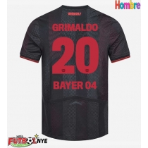Camiseta Bayer Leverkusen Alejandro Grimaldo #20 Primera Equipación 2025-26 manga corta
